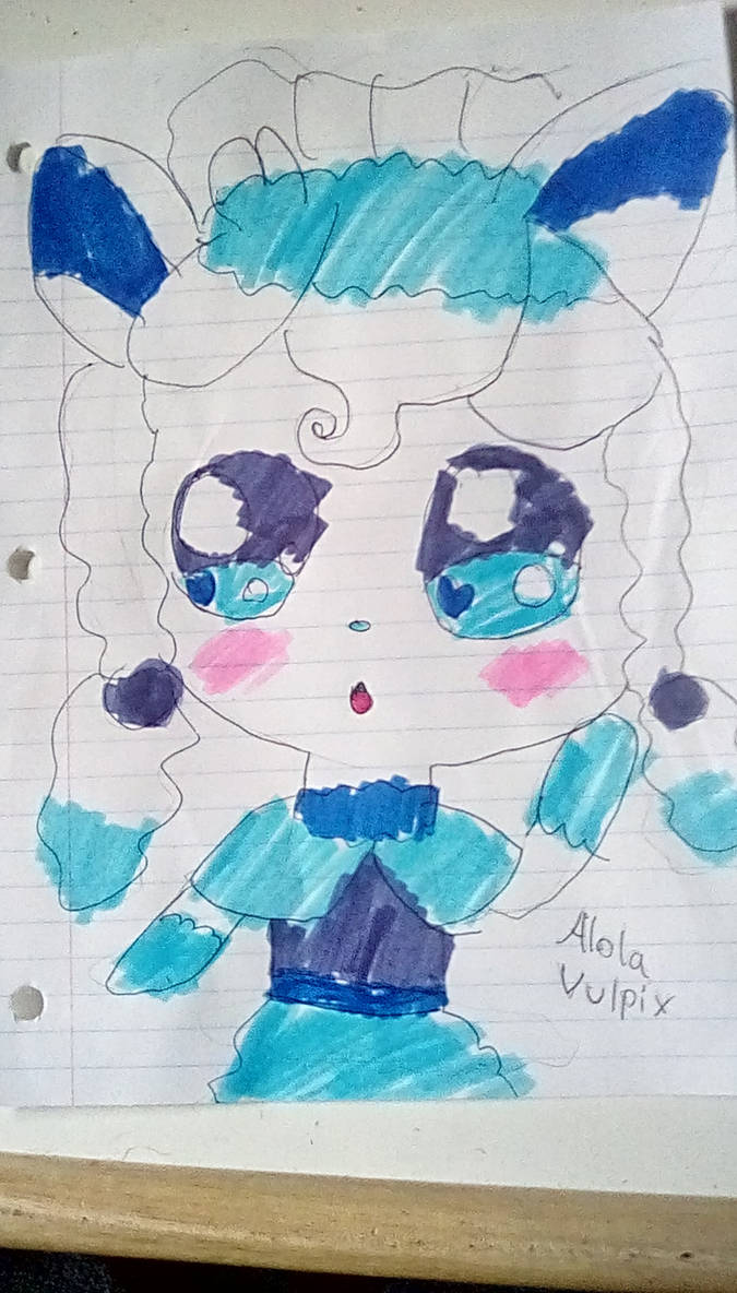Alola Vulpix Pokehuman by PinkNinjaJediIzzy05 on DeviantArt
