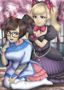 Mei and D.va