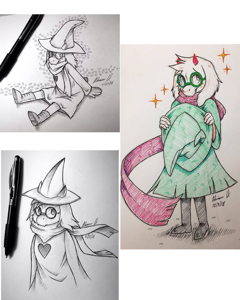 Simple Ralsei Drawing Ralsei! by TheArt-10 on DeviantArt