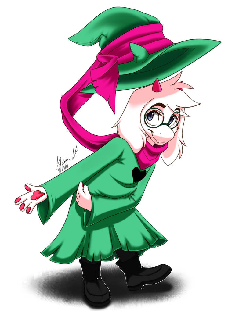 Absolute Ralsei *Ralsei is pleased to meet you all by TheArt-10 on DeviantArt