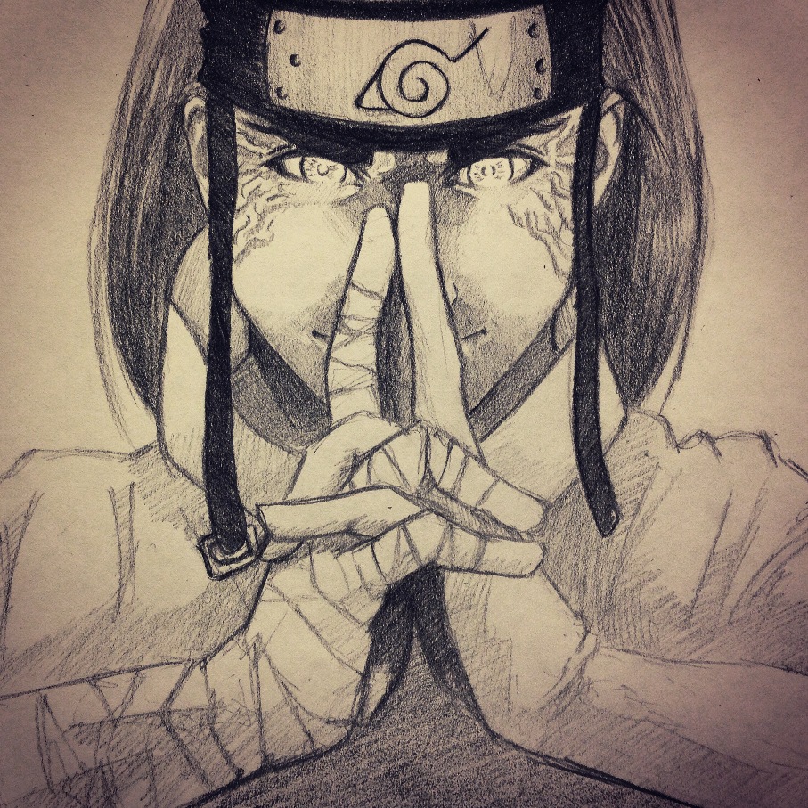 How to Draw Naruto Characters - Part 1 Neji by ByakuSharingan1017