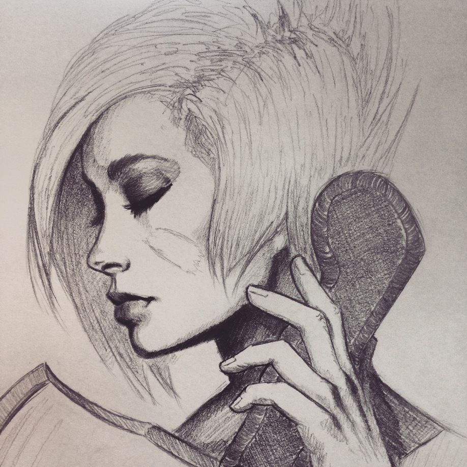 Riven portait sketch