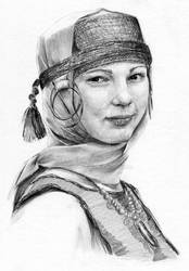 Russian Girl Sketch
