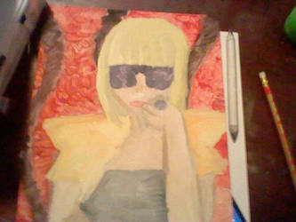 Lady Gaga Painting