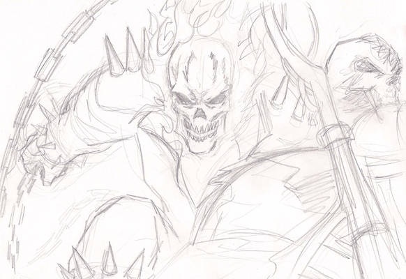 Ghost Rider Boceto