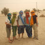 Sahara Desert travellers.