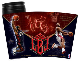 LeBron James NBA Tumbler