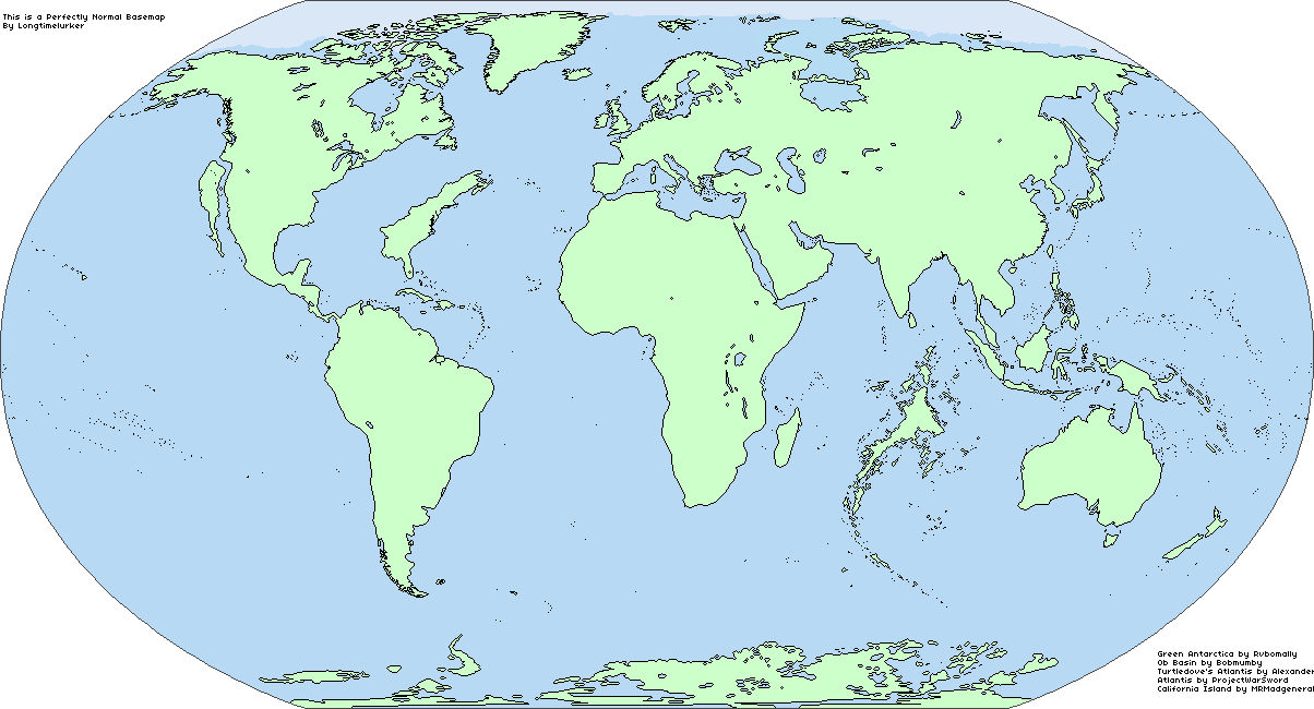 Perfectly normal Worlda map by longtimelurkerAH on DeviantArt