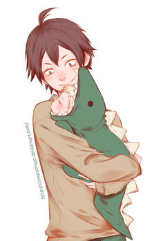 fan art: Tadashi and bby Tsukki