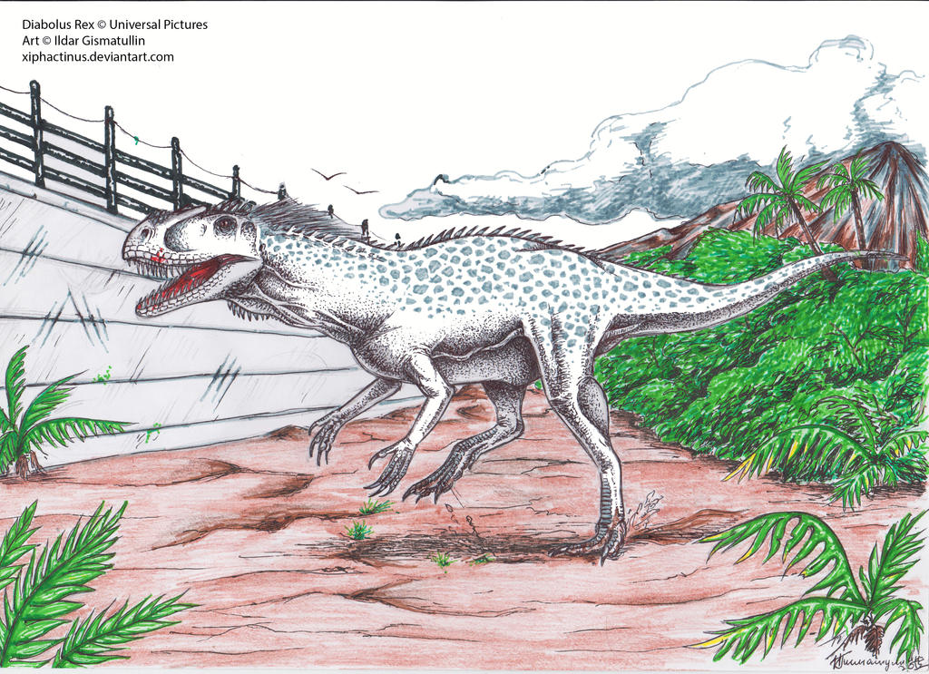 Diabolis Rex Jurassic World Diabolus Rex Paddock