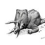 Sleeping Sierraceratops
