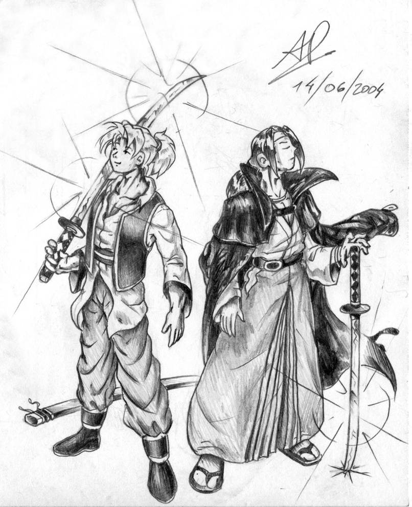 Kaede vs. Moriya Last Blade by andyprophet on DeviantArt