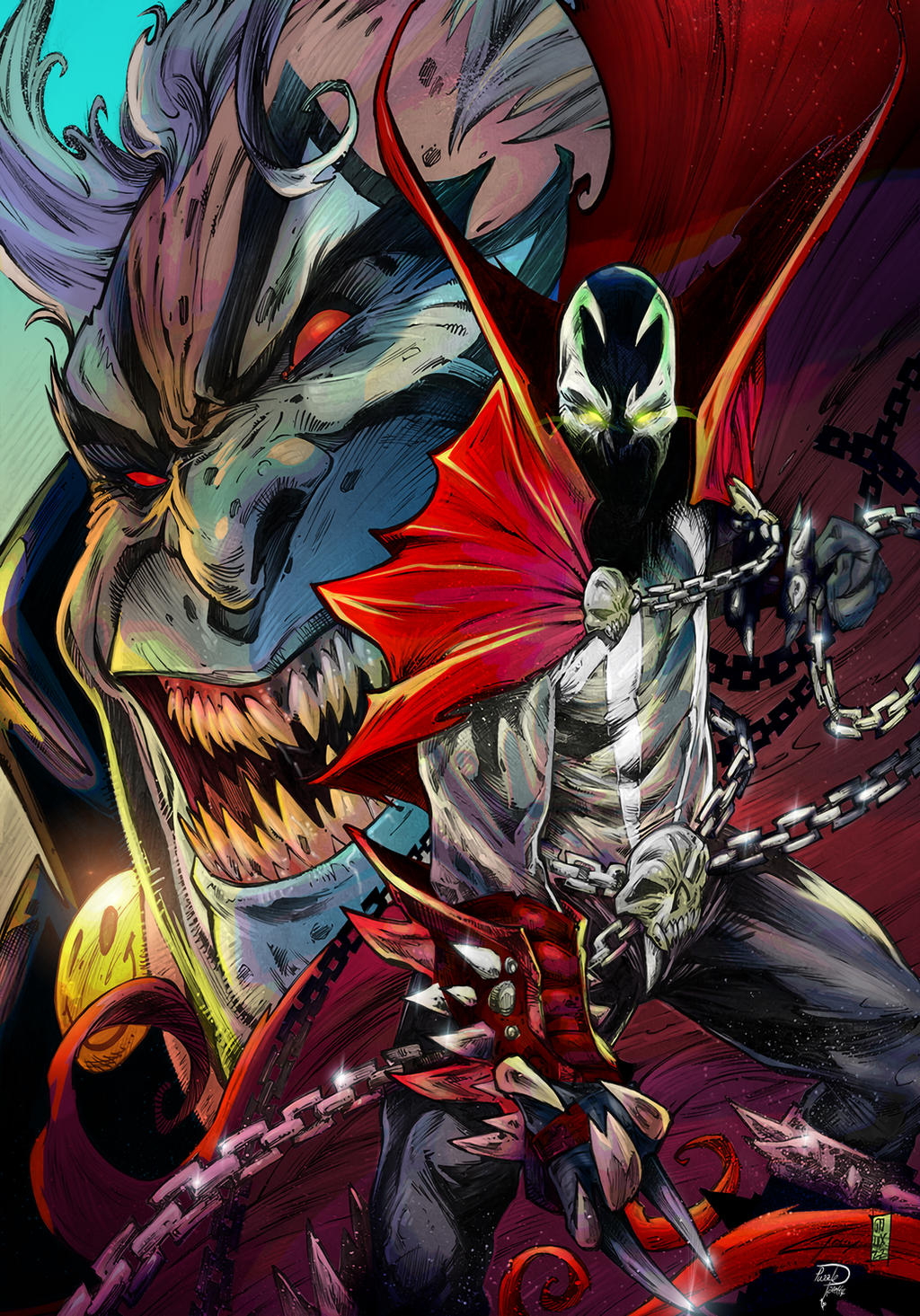 Spawn by puzzlepalette on DeviantArt
