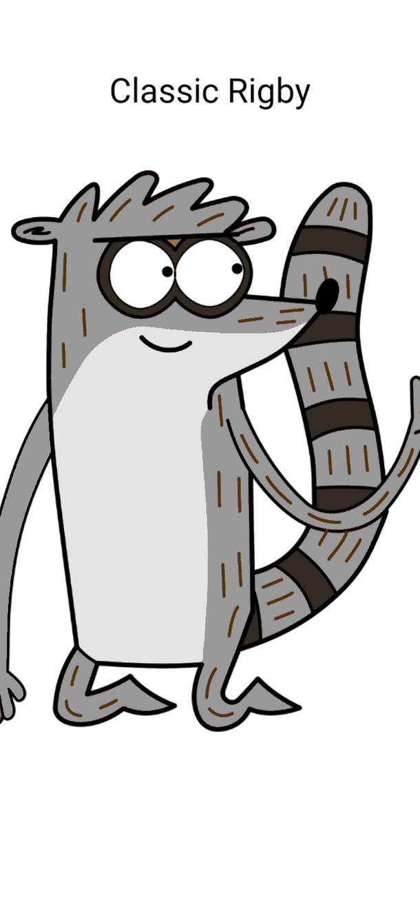 Classic Rigby by davimiguel on DeviantArt