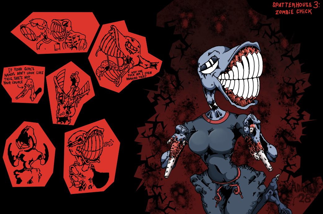 Splatterhouse 3: Zombie Chick!