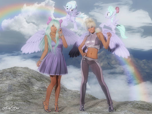 My Little Pony (Flitter and Cloudchaser)