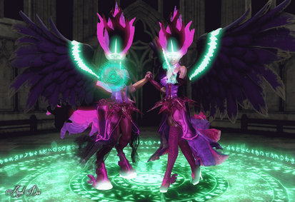 Midnight Sparkle: Equestrian and Anthro