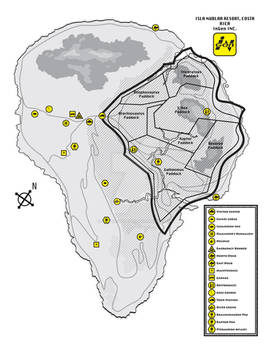 Jurassic Park Fan Made Map