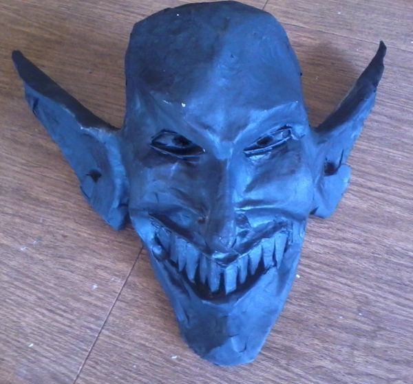 2014 Halloween Mask Base Coat