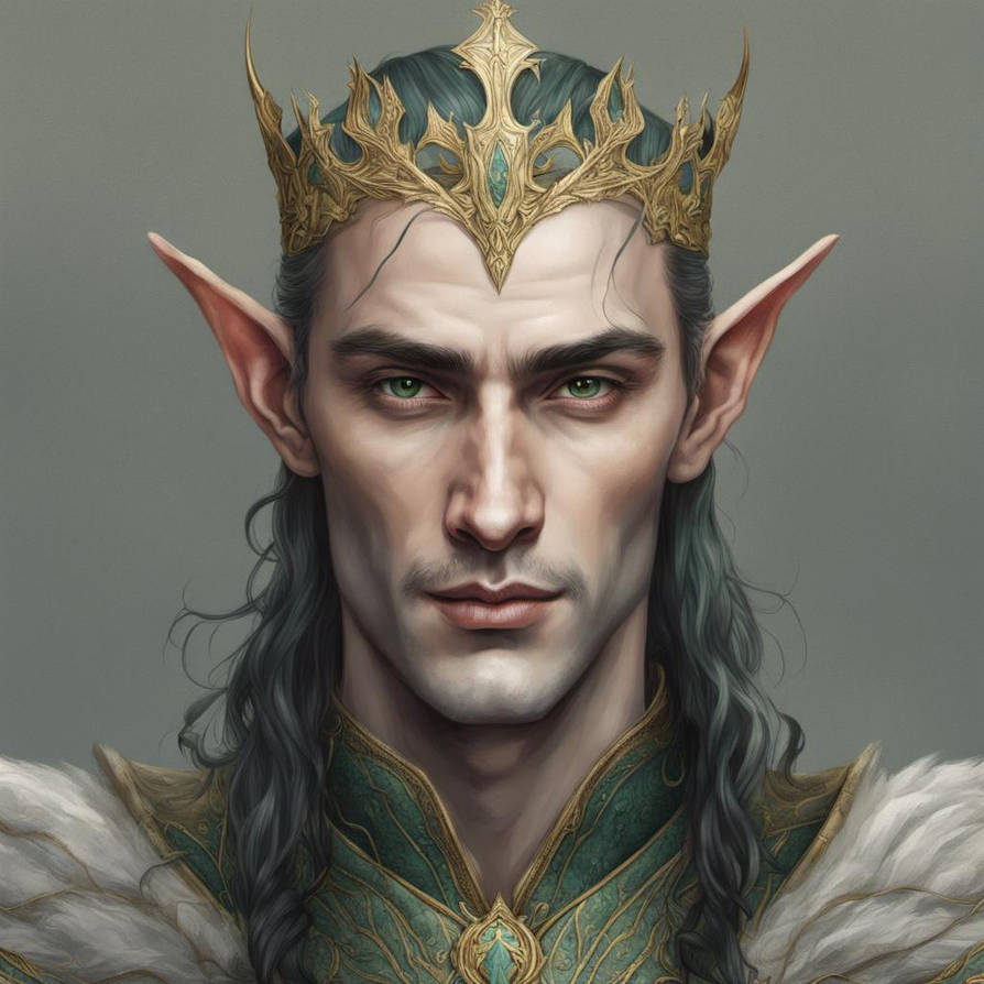 Portrait of A Elven King by cupidpoetry7777 on DeviantArt