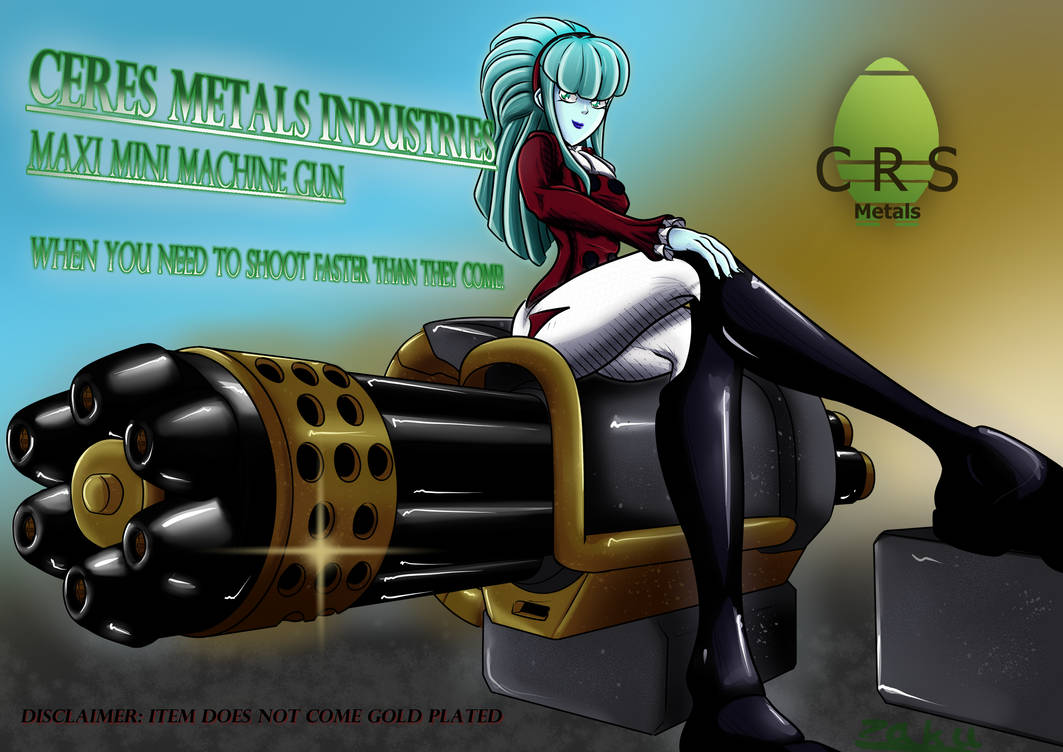 Ceres Metals Industries Maxi Mini Machine Gun Ad