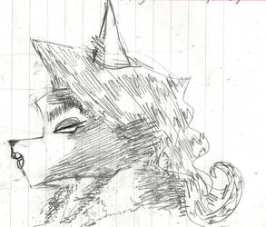 Werewolf Face (profile)