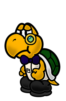 PAPER MARIO OC: Sheldon Turtwell