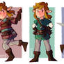 Breath of the Wild Link Doodles