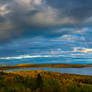 Lake Superior, Fall Colors and the Cloudy Rainbow