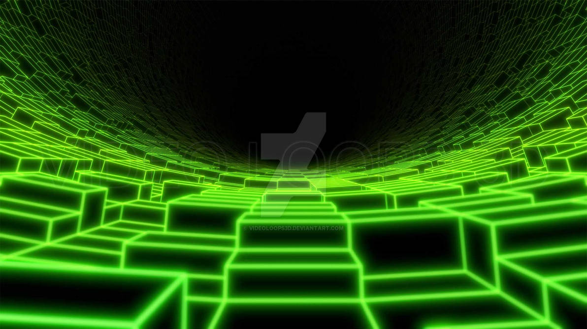 VJ LOOP 15 - Cave Neon Blocks by VideoLoops3D on DeviantArt