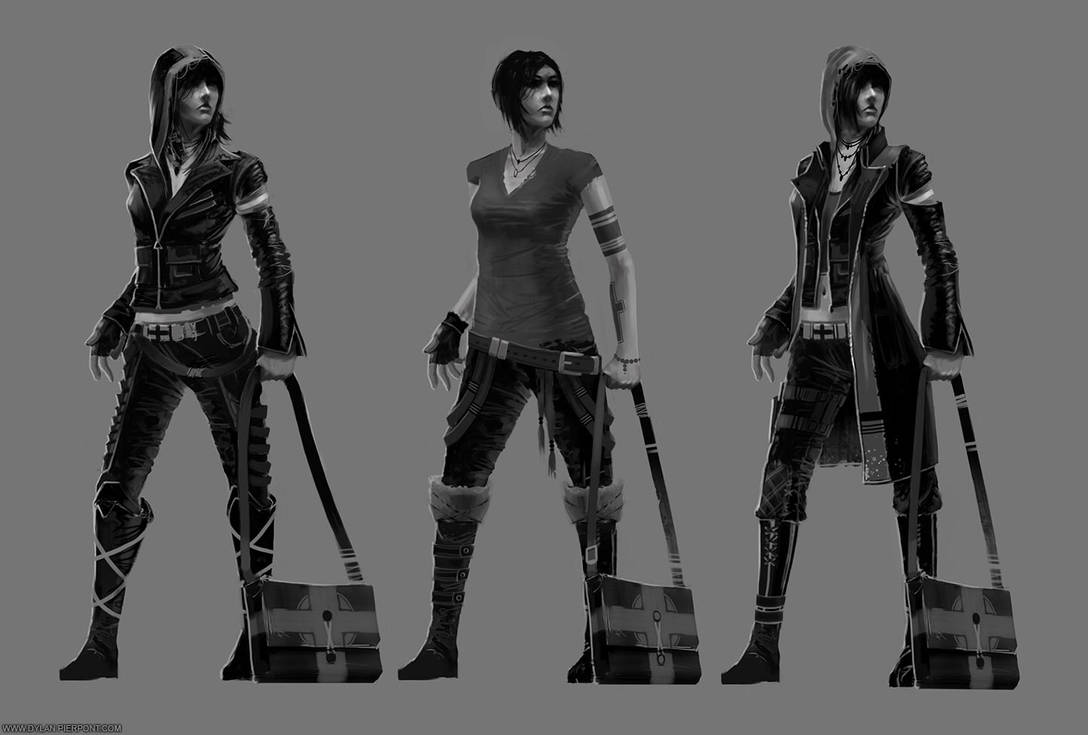 Precipice: Nastasya Value Sketches by DylanPierpont