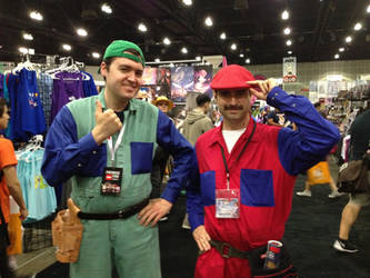 Anime Expo: Mario Mario and Luigi Mario.