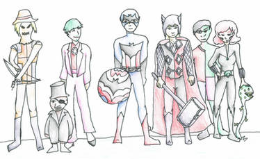 Avengers/Batman Character Crossover