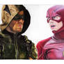 Arrow and Flash (colour pencil) {tv version}