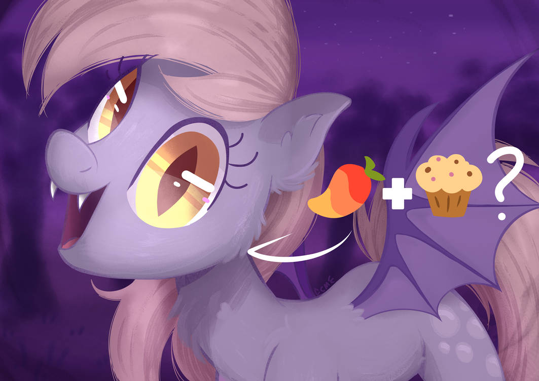 Derpy Bat Derpy the bat pony by CandyMeow333 on DeviantArt