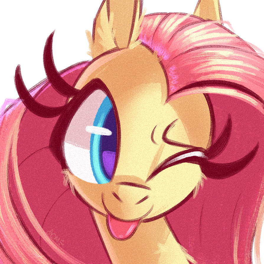Flutterdaisy Daily Fluttershy Day 37 by CandyMeow333 on DeviantArt