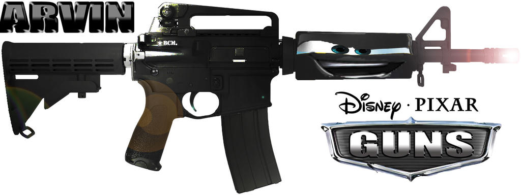 Disney Pixar Guns:ARVIN by GUNNIGGA19 on DeviantArt
