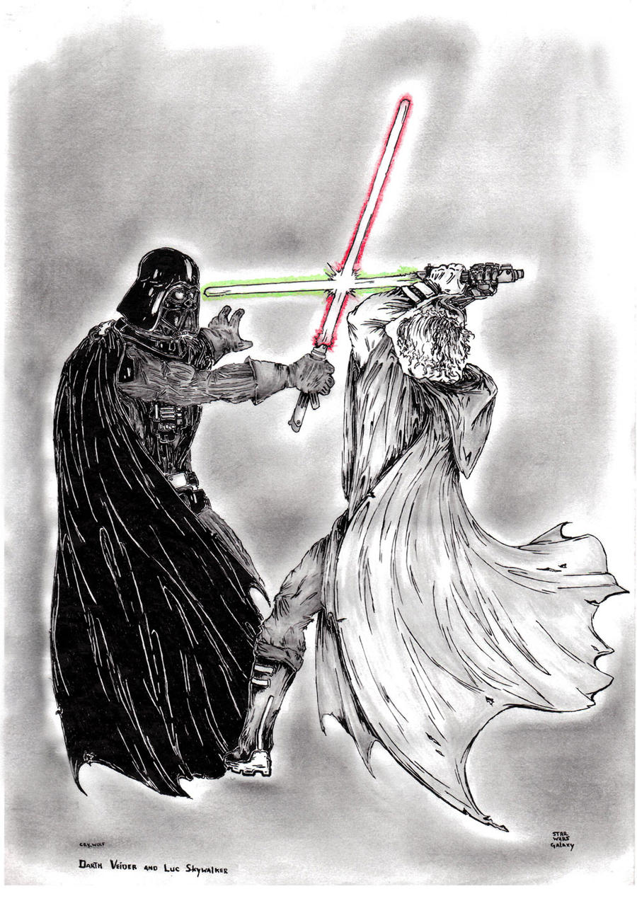 Darth Vaider VS Luke