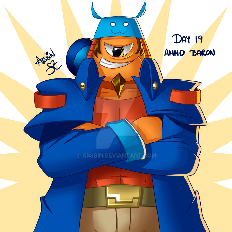 Deviantart Baron Ruber Shantaectober, Day 19: Ammo Baron by Arsbin on DeviantArt