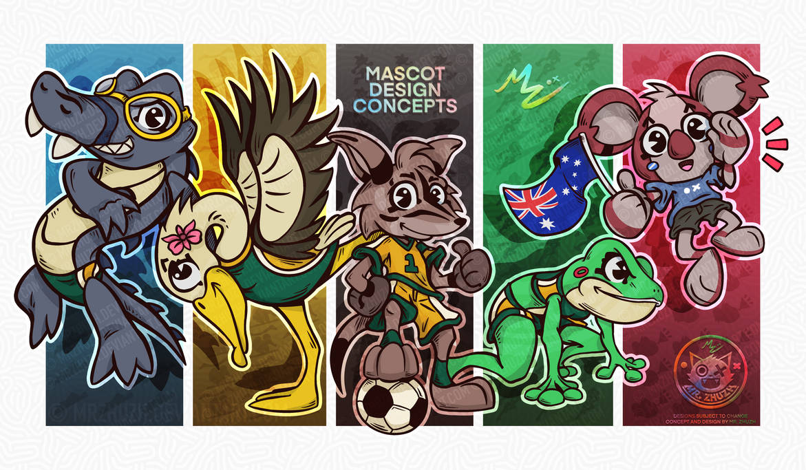 Mascot Design Concepts by MrZhuzh on DeviantArt