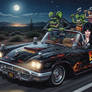 Rat finks cruising elvira style