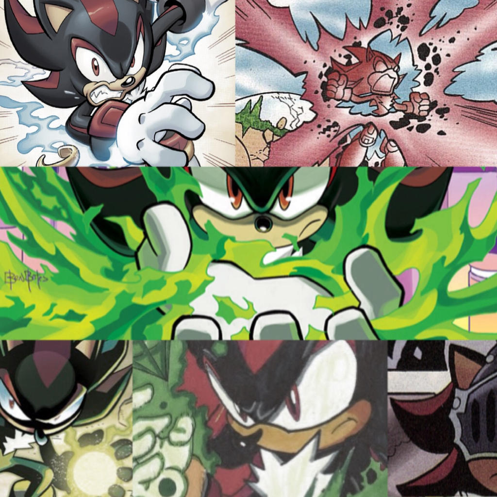 Shadow The HedgehogArchie Comics by WolfricKasemsawade on DeviantArt