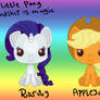 Funko POP Applejack and Rarity