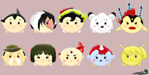 Tezuka Tsum Tsums Line 1 + 2