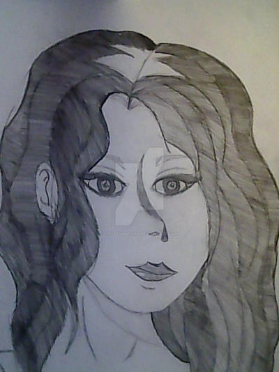 anime girl wavy hair by tifflesmuffins on DeviantArt