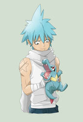Black Star and Totodile