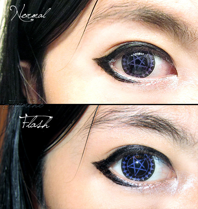 Kuroshitsuji Ciel Contract Contact Lense By Taymeho On
