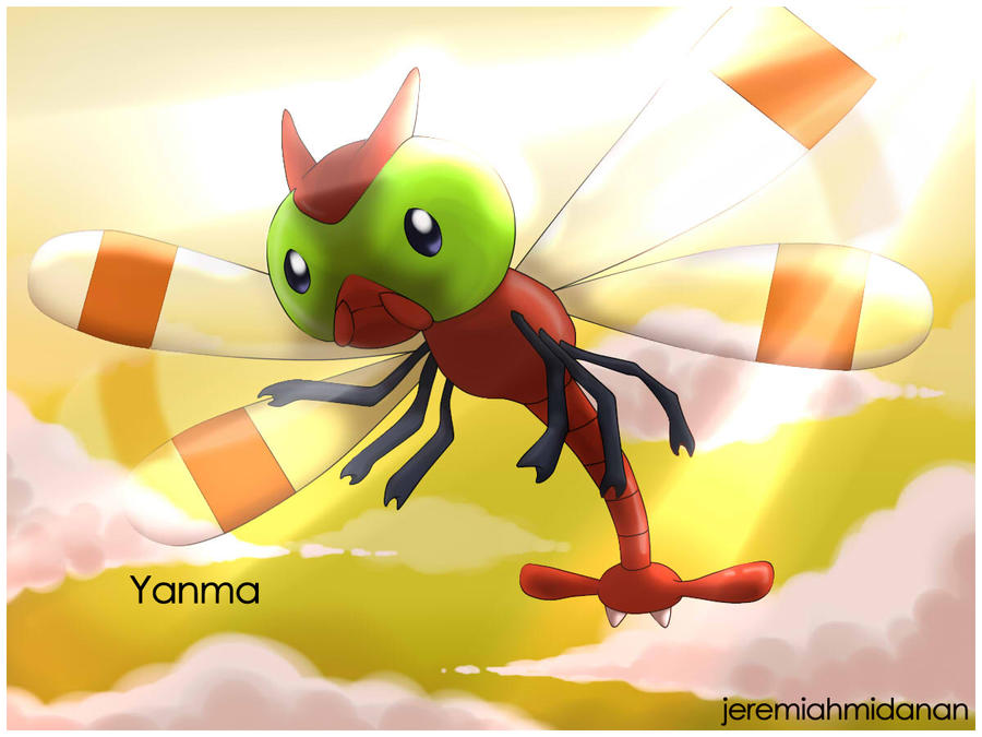 Pokemon : Yanma by MayaIdanan on DeviantArt