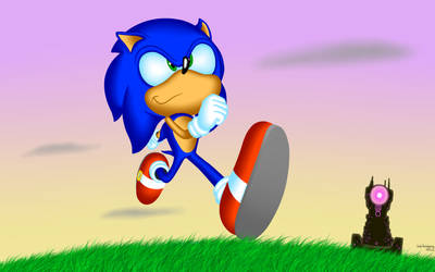 Sonic Frontiers (with added background)