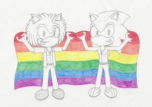 Max and Tyrone - Gay Pride for Pride Month